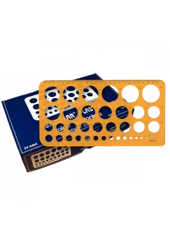 Yıldızlar Daire Şablonu Büyük 22