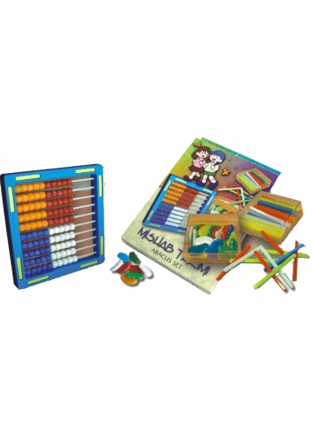 Yıldızlar Mishap (Abaküs) Takımı Sayı Çubuklu ve Fasulyeli 98