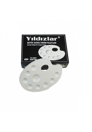 Yıldızlar Palet Oval Godeli Büyük 138