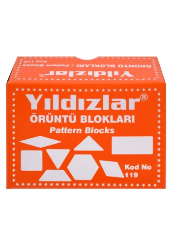 Yıldızlar Plastik Örüntü Blokları