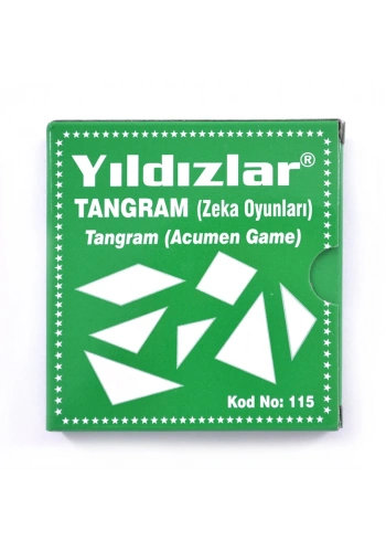 Yıldızlar Plastik Tangram