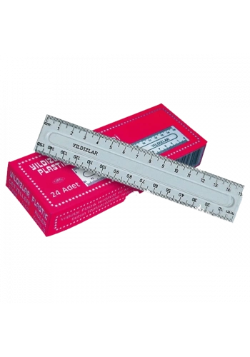 Yıldızlar Standart Cetvel Plastik 15 CM 30