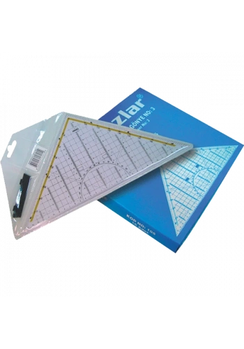 Yıldızlar Teknik Resim Gönyesi Geometrik-Açılı No:3 105