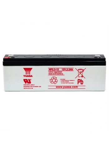 Yuasa NP2.3-12 - 12V 2.3 Ah Bakımsız Kuru Akü