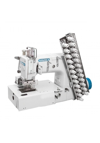 Yuki YK-1406P-D 1/4 6 İğne Zincir Dikiş Makinesi Direct Drive (6.4mm)