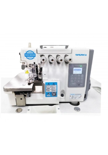 Yuki Yk-9000-4-Bk Otomatik 4 İplik Kıstırmalı Overlok Makinesi (Vakumlu)