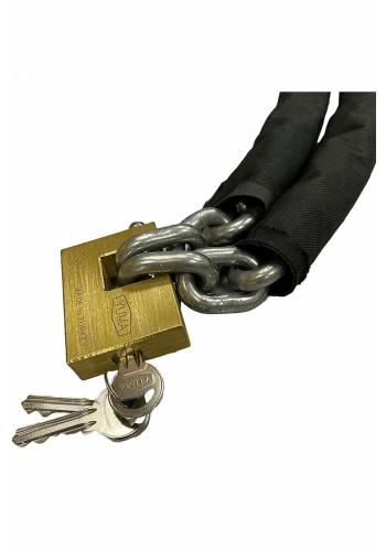 Yuma Kilit Motosiklet Kilidi Zincirli 10 Mm 150 Cm