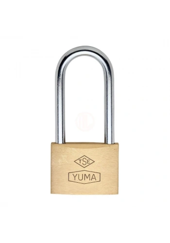 Yuma Kilit Uzun Kancalı Pirinç Asma Kilit 32 mm - YM-2032L
