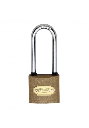 Yuma Kilit Ymk Eko Döküm Uzun Kancalı Asma Kilit Sarı 25 Mm