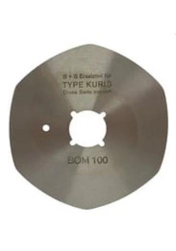 Yuvarlak Kesim Motor 6 Köşe Bıçak / BOM100(6)