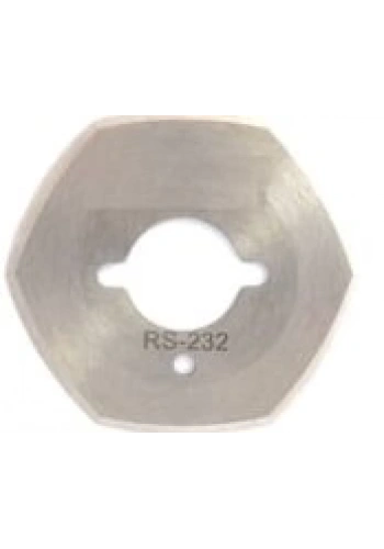 Yuvarlak Kesim Motor 6 Köşe Bıçak / RS-232(6)