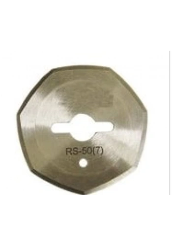 Yuvarlak Kesim Motor 7 Köşe Bıçak / RS-50(7)