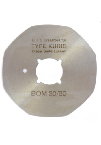 Yuvarlak Kesim Motor 8 Köşe Bıçak / BOM80(8)