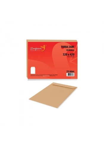 ZARFSAN TORBA ZARF 320x420 KRAFT 90gr 25Lİ