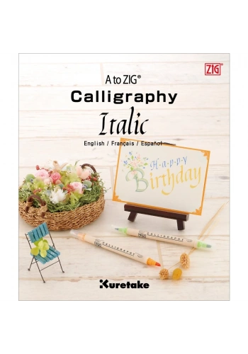 Zig A To Zig Calligraphy İtalic Kaligrafi Eğitim Kıtapcığı