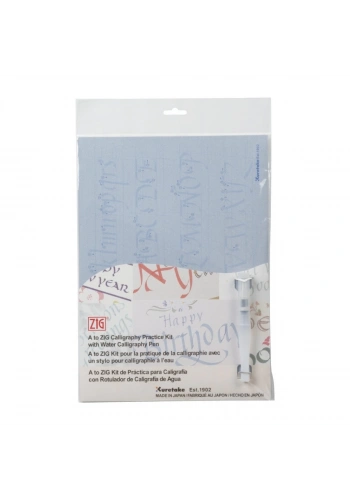 Zig Eğitim Seti Brush Lettering Practice INPK-001