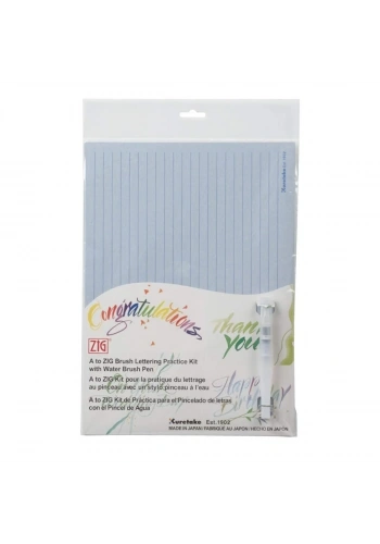 Zig Eğitim Seti Brush Lettering Practice INPK-002