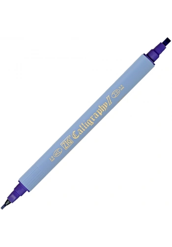 Zig Kaligrafi Kalemi Çift Uçlu 2mm + 3.5mm Tc-3100 080 Violet