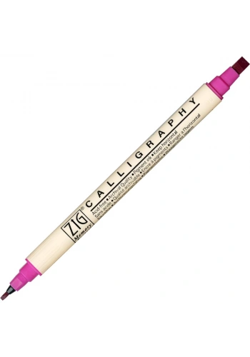 Zig Kaligrafi Kalemi Metalik Ms-3400 025 Pure Pink