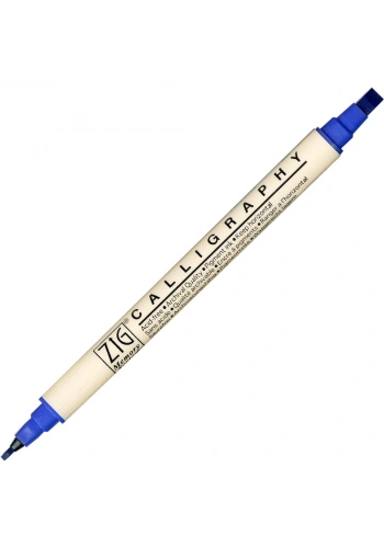 Zig Kaligrafi Kalemi Metalik Ms-3400 030 Pure Blue