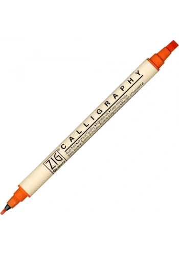 Zig Kaligrafi Kalemi Metalik Ms-3400 070 Pure Orange
