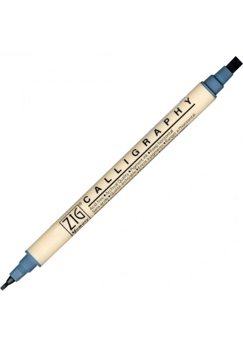 Zig Kaligrafi Kalemi Metalik Ms-3400 092 Steel Grey