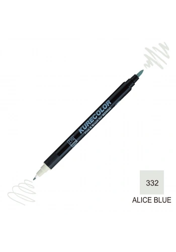 Zig Kurecolor Mangaka Fine&Brush Çift Taraflı Kalem CNKC-2200 No 332 Alice Blue