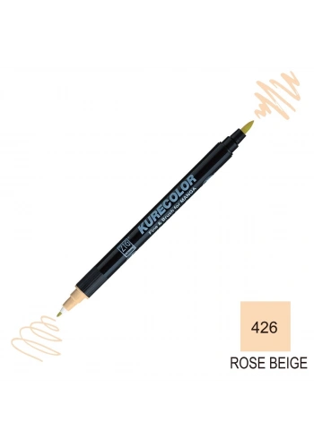 Zig Kurecolor Mangaka Fine&Brush Çift Taraflı Kalem CNKC-2200 No 426 Rose Beig