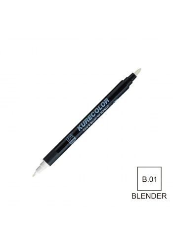 Zig Kurecolor Mangaka Fine&Brush Çift Taraflı Kalem CNKC-2200 No B.01 Blender