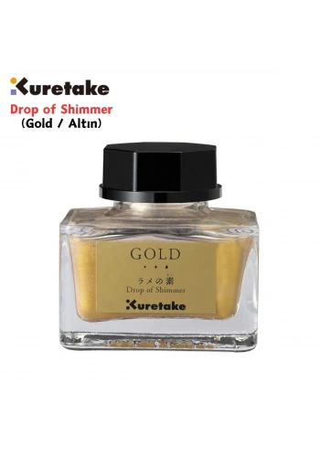 Zig Kuretake Drop of Shimmer Mürekkebi 20gr Gold