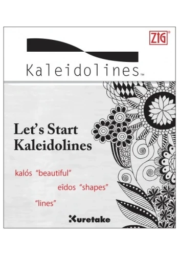 Zig Lets Start Kaleidolines - Çizim Teknikleri Başlangıç Kitapçığı