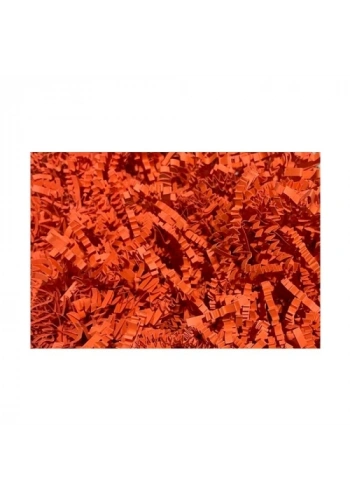 Zikzak Kırpık Kağıt Dolgu Malzemesi -Turuncu - 1Kg.