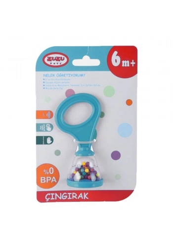 Zuzu Oyuncak Bebek Çıngırağı Çıngır Kartela