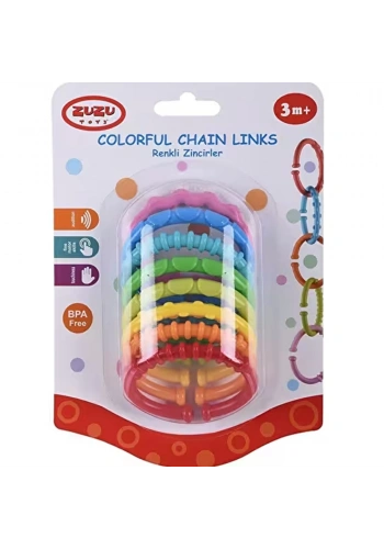 Zuzu Oyuncak Renkli Zincirler