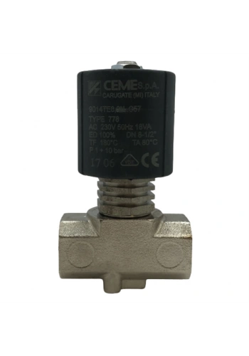 Ütü Solenoid Valf 1/2 (2 Yollu-Konik) / 9014