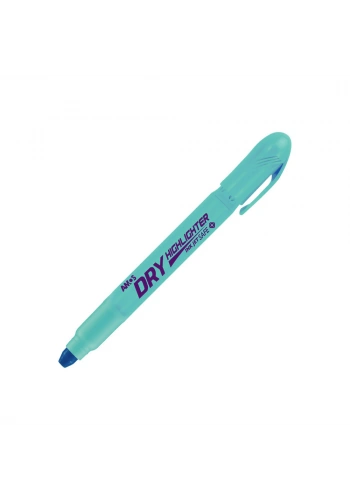 Amos Dry Candy Fosforlu Kalem Pastel Mavi