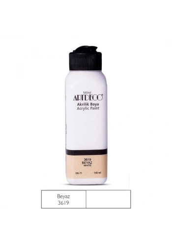 Artdeco Akrilik Boya 140ml Beyaz 3619