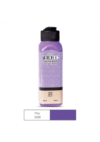 Artdeco Akrilik Boya 140ml Mor 3608