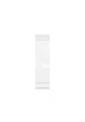 Askılı (Meksika Şapka) Bantlı Şeffaf Opp Torba 9x26+9 cm - 500 Adet