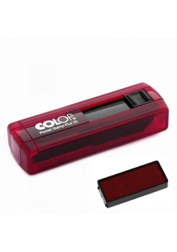 COLOP CEP30 KAŞE KIRMIZI KASA KIRMIZI KEÇE - 18X47MM
