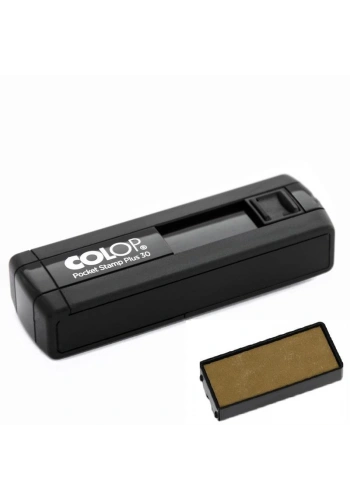 COLOP CEP30 KAŞE SİYAH KASA KURU KEÇE - 18X47MM