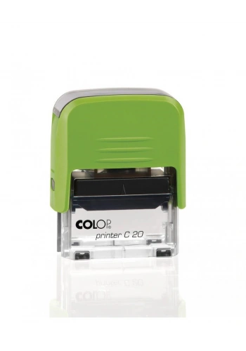 COLOP PRINTER C20 YEŞİL KASA SİYAH KEÇE - 14X38MM