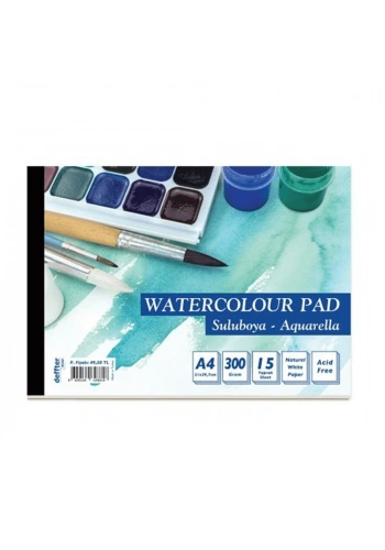 Deffter A4 Suluboya Defteri 300Gr