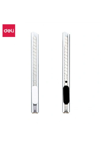 DELİ 2053 METAL DAR MAKET BIÇAĞI 9mm (0.4mm KALINLIK)(SK5 JAPON ÇELİĞİ)