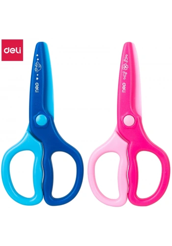 DELİ 6067 NEON ÇOCUK MAKASI 12cm BLİSTER