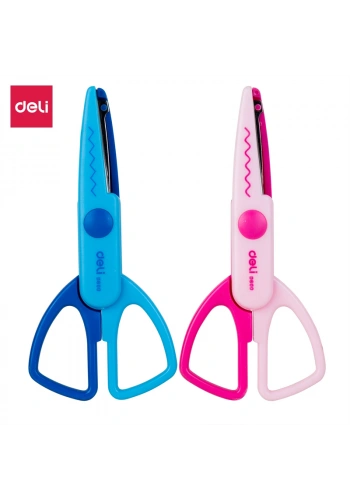 DELİ D60000 NEON CRAFT ÇOCUK MAKASI 14cm