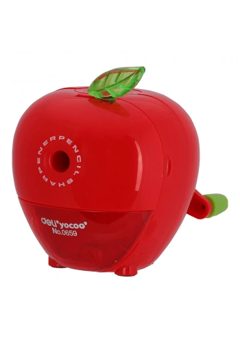 Deli Masa Üstü Kalemtraş Elma 0659