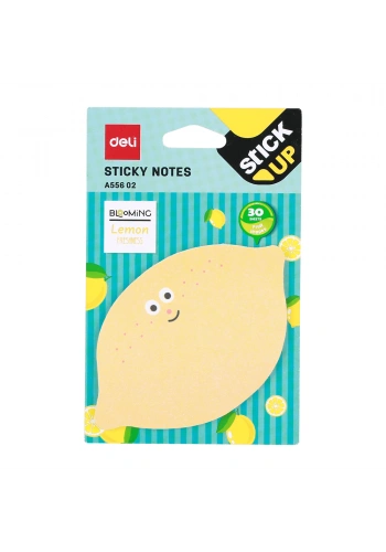 Deli Meyve Şekilli Yapışkanlı Not Kağıdı 76×76mm 30yp A55602