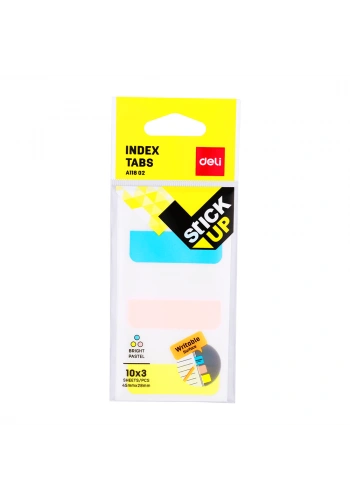 Deli Yapışkanlı Not Şerit 45x28mm A11802