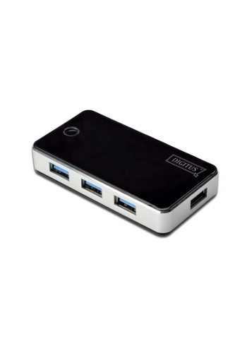 DİGİTUS DA-70231 4 PORT USB HUB 3.0 SİYAH